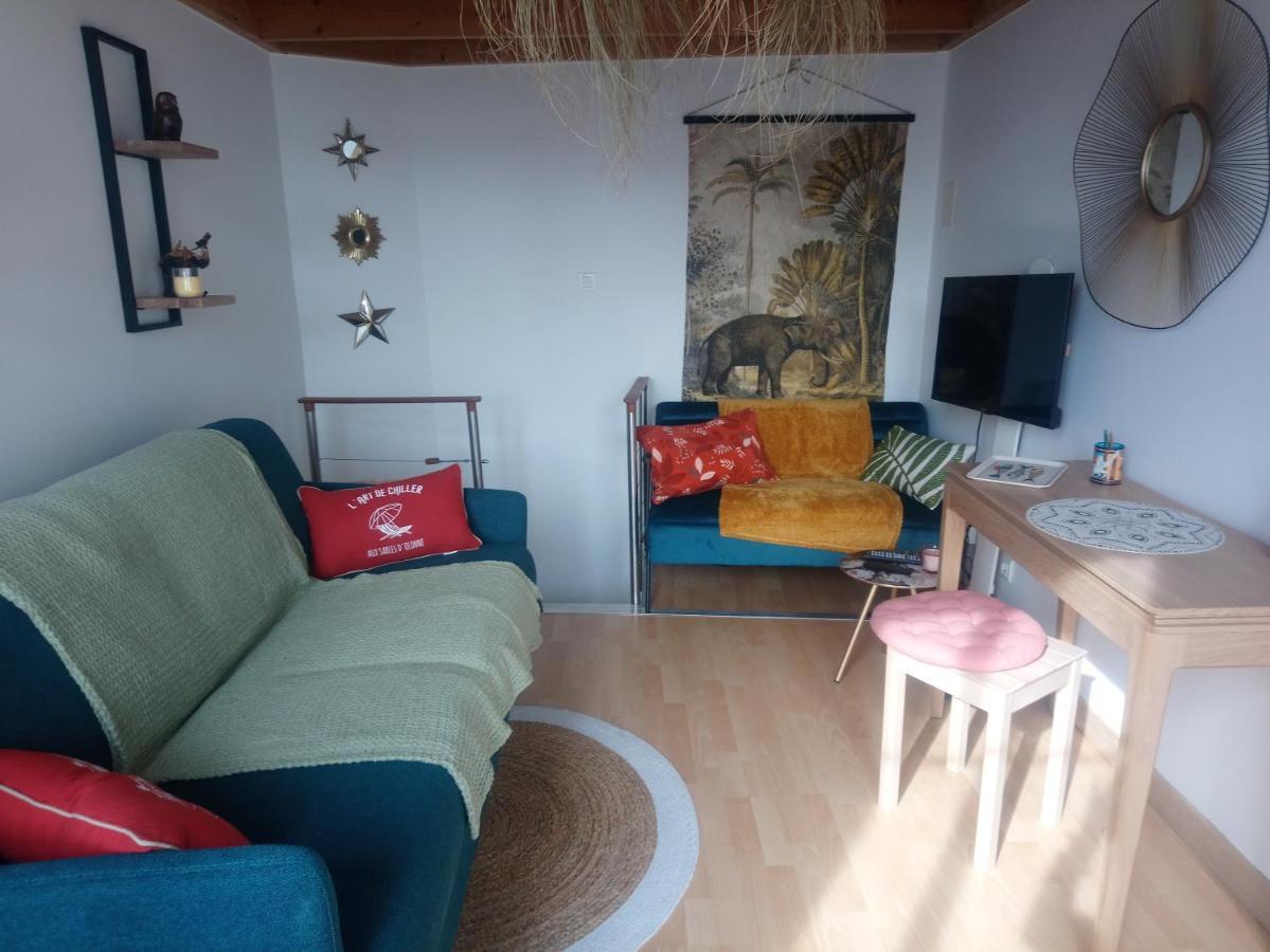 A 200M De La Plage, Charmante Petite Maison De Ville レ・サ​​ーブル・ドロンヌ エクステリア 写真